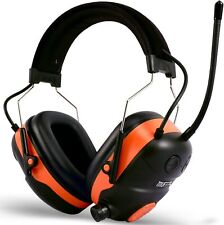 Bluetooth Hearing Protection Fmam Radio Headphone 32db Noise Reduction Earmuff