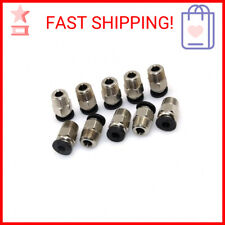 Biqu Pc4-m10 Pneumatic Connector Fittings Bowden Tube Coupler Male Straight Ptfe