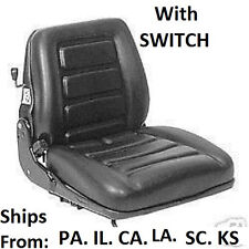 Suspension Forklift Seat W Switch. Clark Toyota Yale
