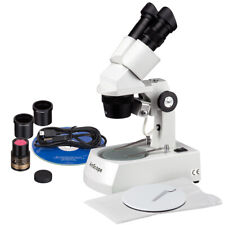 Amscope 20x-40x-80x Binocular Stereo Dissecting Microscope With 2mp Usb Camera