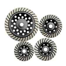 4 4.5 5 7 Diamond Turbo Row Grinding Cup Wheel Disc Concrete Marble Tile