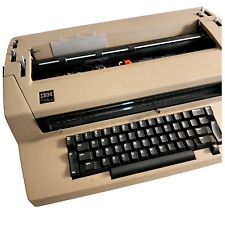 Ibm Correcting Selectric Iii Typewriter Tan Nice For Parts Repair