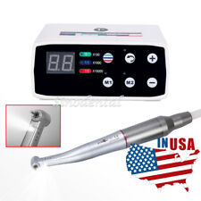 Dental Brushless Led Electric Micro Motor15 Fiber Optic Contra Angle Handpiece