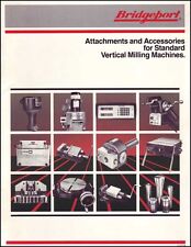 Bridgeport Attachments Accessories Manual 1983