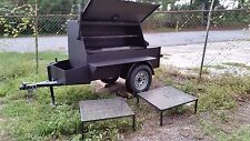 Rotisserie Pro Bbq Business Smoker Grill Food Truck Catering Trailer Concession