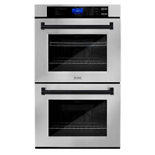 New Zline 30 Autograph Double Wall Oven Stainless Self Cleaning Awdz-30-mb