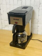 Bunn Bx-b Coffee Maker 10 Cup Black And Stainless Brewer Works Great