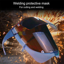Flip Front Welding Helmet Arc Welder Grinding Shield Uv Radiation Face Mask