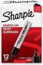 Sharpie King Size Permanent Markers Large Chisel Tip Great For Poster Boards