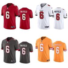 Baker Mayfield Buccaneers Men Stitched Jersey Pewter Red White Orange