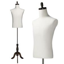 Male Dress Form Male Mannequin Display Sewing Torso Body Adjustable Height