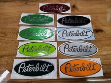 Replacement Peterbilt Emblems Genuine Decals Red Green White Black Blue New
