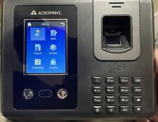 Acroprint Biotouch Time Clock Biometric Proximity Time Recorder