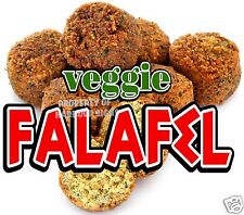 Falafel Veggie Decal 14 Concession Cart Restaurant Greek Food Truck Vinyl Menu