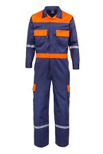 Coverall Long Sleeve With Pockets Enhanced Visibility