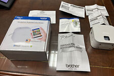 Brother P-touch Cube Bluetooth Label Printer - White Pt-p300bt Read Below