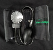 Tycos Welch Allyn Manual Blood Pressure Set - Large Adult Cuff Bulb And Case