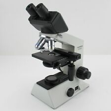 Olympus Ch20 Binocular Microscope With 4x 10x 40x 100x Objective Set