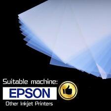 100 Sheets Waterproof Inkjet Film 8.5x11 For Screen Printing Silk Transparency