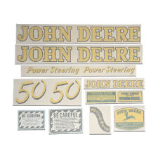 Jd 50 Vinyl Cut Decal Set-fits John Deere Tractor 50