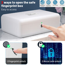Aicase Biometric Fingerprint Safe Box Home Safety Jewelry Security Lock Safe