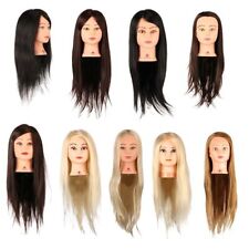 Female Mannequin Head With Real Human Hair For Hairdressing Styling Training