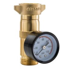 Recpro Rv Brass Water Pressure Regulator With Optional Gauge Rv Plumbing