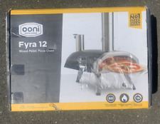 Ooni Fyra 12 Wood Fired Outdoor Pizza Ovenused