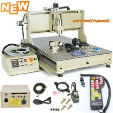 1500w Usb 4axis 6090 Cnc Router Engraving Machine W Remote Control Engraver