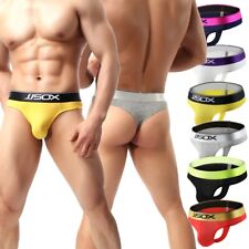 Pack Of 2 4 6 Sexy Model Men Thong Briefs Underwear Hot Buttocks Male Underpants