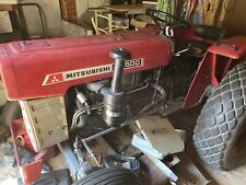 1980 Mitsubishi R2500 Farm Tractor With 59 Inch Belly Deck