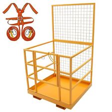 43x45inch Forklift Cage Work Platform Safety Cage Steel Construction Lift Basket