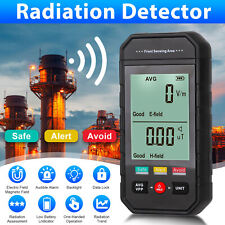 Lcd Digital Emf Meter Electromagnetic Field Radiation Detector Geiger Counter Us