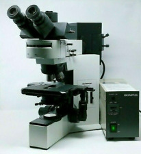 Olympus Microscope Bx40 With Fluorescence
