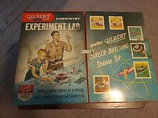 Vtg Gilbert Chemistry Experiment Lab 12055 Nuclear Energy Kit With Inserts