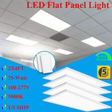 Led Suspended Ceiling Light Panel - 24 X 48 75 Watts 8400 Lumens 100-277vac