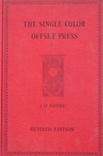 Single Color Offset Press 1969 Book 