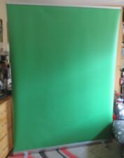 Floor Standing Aluminium Pull Up Green Filmingphoto Projector Screen 1.5mx2m