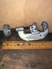 General Tools No. 120 Tubing  Conduit Pipe Cutter Made In Usa.