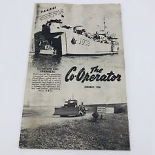 1956 Letourneau Westinghouse Tournatractor Co-operator Heavy Equipment Brochure