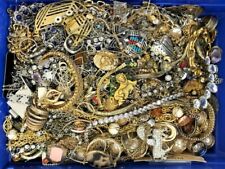 3 Lb Pounds Unsearched Huge Lot Jewelry Vintage Now Junk Art Craft Treasure Fun