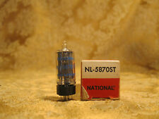 Nos Nib National Nl - 5870st Nixie Indicator Tube Guaranteed Made In England