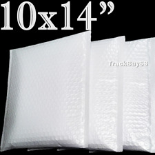 10x14 Poly Bubble Bags Mailers Padded Envelop Plastics Packing Shipping Large
