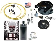 Ignition Tune Up Kit W 12v Hot Coil For John Deere A B D G 50 60 70 Tractor
