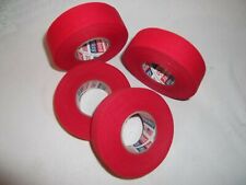 Cotton Cloth Red Athletic Tape Tape 4 Rolls 1x25yds. Cosmetic Seconds 