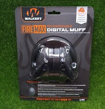 Walkers Firemax Rechargeable Digital Shooting Protection Ear Muff Set - Gwp-dfm