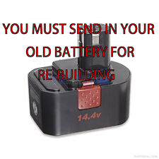 We Rebuild For Alemite 340912 339992 14.4 Volt Battery Must Ship Us Your Battery