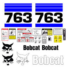 Bobcat 763 Skid Steer Set Vinyl Decal Sticker - 25 Pc Set