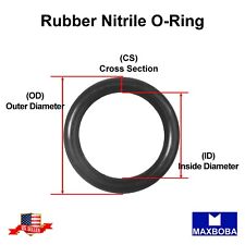 O-ring Rubber Nitrile Nbr 1.5mm Cross Section Oil Resistant Seals 6mm-16mm Od