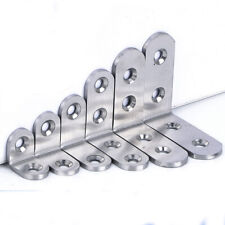 Stainless Steel Right Angle Bracket Corner Brace Joint Shelf Support L Shape